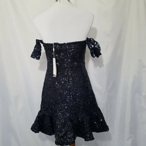 Revolve Endless Rose Sparkly Off Shoulder‎ … - Picture 5 of 8